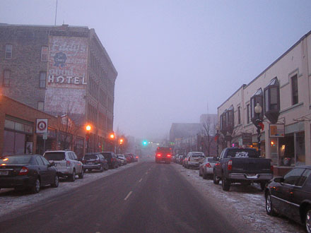 A Foggy Downtown